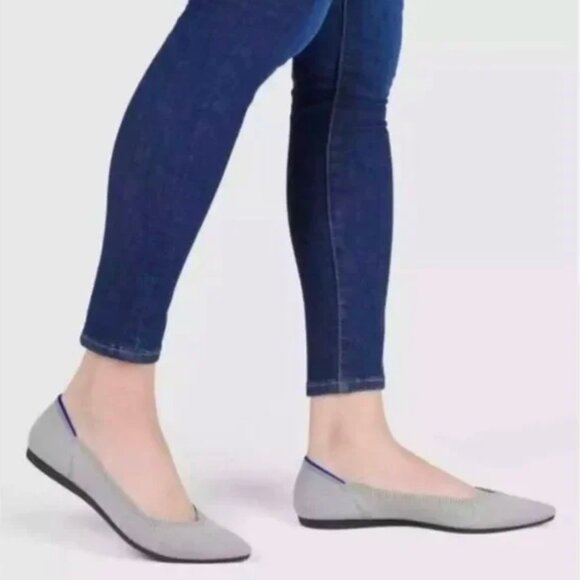 Rothy’s The Point Flax Birdseye 8.5 - Picture 2 of 9